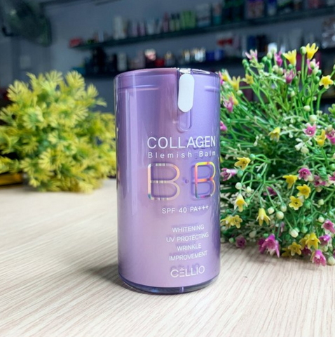 Kem Nền Cellio Collagen Blemish Balm B.B Spf 40 Pa+++ (21 Light Beige) 266229