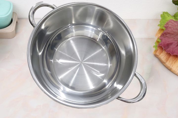 Bộ 3 Nồi Inox 430 Cao Cấp Jubilee Mart - Nồi Chịu Nhiệt Dùng Bếp Gas, Bếp Từ, Cho Gia Đình 2-6 Người, Bảo Hành 24 Tháng