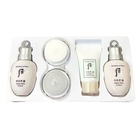 Bộ Dưỡng Trắng Da Giảm Thâm Nám The Whoo Radiant White Special Gift Set 5PCS - Sản Phẩm Làm Đẹp Hàn Quốc Cao Cấp