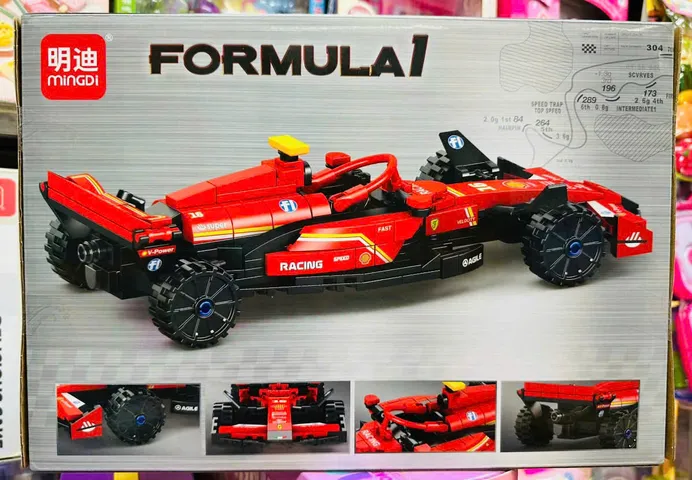 Bộ lắp ráp mô hình xe ô tô đua thể thao công thức 1 MINGDI K2218 FORMULA 1