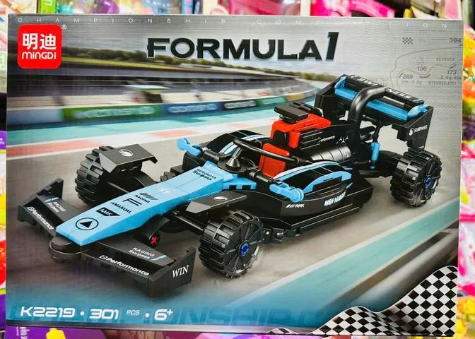 Bộ lắp ráp mô hình xe ô tô đua thể thao công thức 1 MINGDI K2219 FORMULA 1