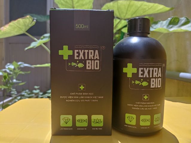 Vi Sinh Extra Bio 500ml - Khử Mùi Tan Hôi, Làm Trong Nước Hồ Cá, Tăng Cường Lợi Khuẩn, An Toàn Cho Tép Cảnh