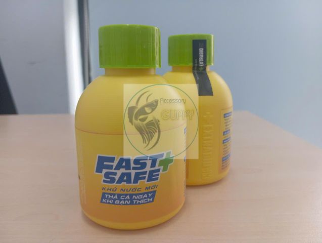 Dung Dịch Khử Nước Mới Extrabio Fast & Safe - Giải Pháp Xử Lý Nước Bể Cá An Toàn, Loại Bỏ Clo và Độc Tố