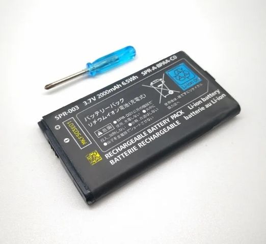 Pin Máy Game Nintendo 3DSLL/3DSXL (SPR-003) - Pin Thay Thế Chất Lượng Cao Kèm Tuốc Nơ Vít Nguyên Hộp, Bảo Hành Chất Lượng