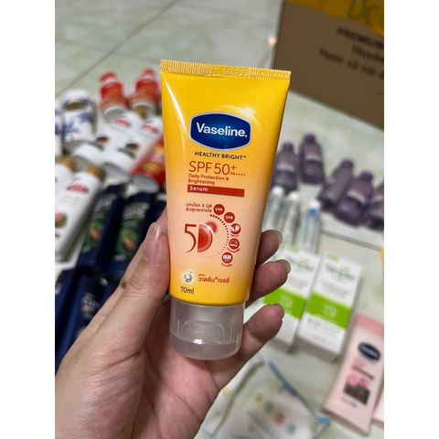 Sữa Dưỡng Thể Vaseline Gluta-Hya 70ml - Dưỡng Da Sáng Mịn Sau 7 Ngày, Thẩm Thấu Nhanh, Rạng Rỡ Da