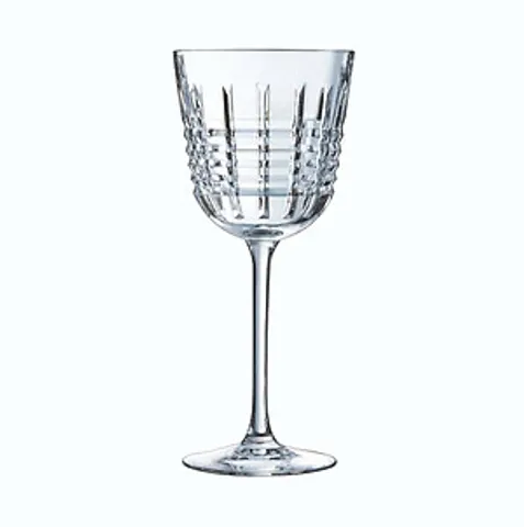 Bộ 6 Ly Vang Đỏ Cristal D’Arques Rendez-Vous 350ml - Ly Thưởng Thức Sang Trọng Cho Rượu Vang Và Trang Trí Nội Thất