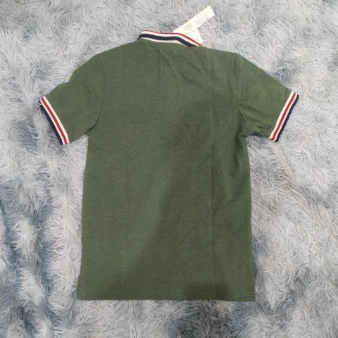 Áo phông Polo Nam Nữ Xanh Rêu - Thun Cotton Chất Lượng, Co Giãn 4 Chiều, Phong Cách Thời Trang Thích Hợp Đi Chơi, Đi Học, Đi Làm