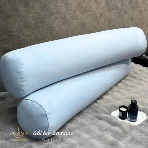 Ruột gối ôm Lasante pháp 70x100 cm chất liệu bông lông vũ vỏ Tencel