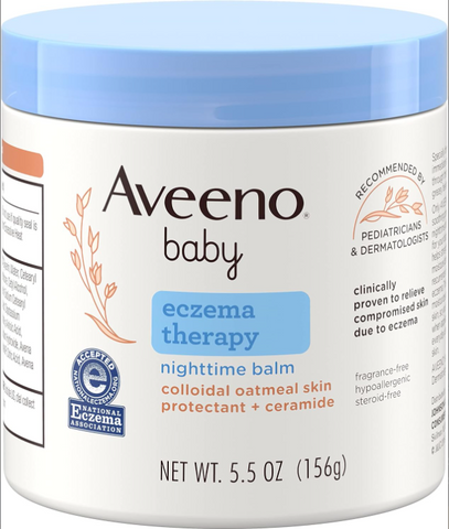 Kem bôi chàm nhẹ dịu ban đêm cho bé Aveeno Baby EczeTherapyma 156g  276332