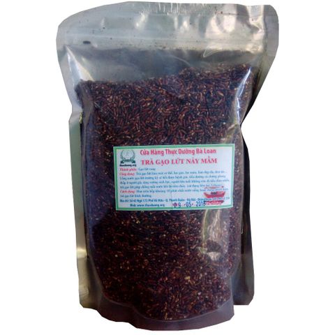Trà Gạo Lứt Rang Tay Thực Dưỡng Bà Loan 2kg - Sản Phẩm Thiên Nhiên Giúp Tiêu Hóa, Kích Thích Thèm Ăn