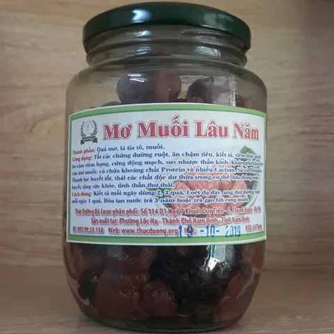 Mơ Muối Lâu Năm 350g Thực Dưỡng Bà Loan - Bài Thuốc Truyền Thống Hỗ Trợ Tiêu Hóa, Tăng Đề Kháng Tự Nhiên