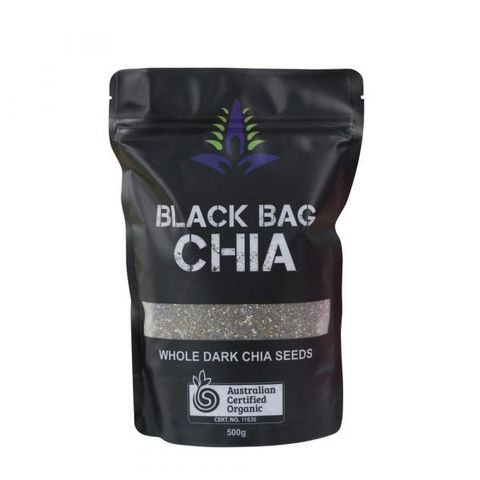 Hạt Chia Đen Úc 500g Thực Dưỡng Bà Loan - Giàu Omega 3, Chất Đạm và Chất Xơ - Dinh Dưỡng Tự Nhiên Hỗ Trợ Sức Khỏe Tim Mạch