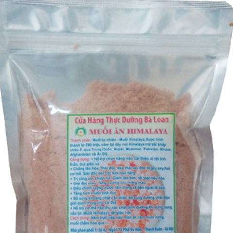 Muối Himalaya 500g Thực Dưỡng Bà Loan