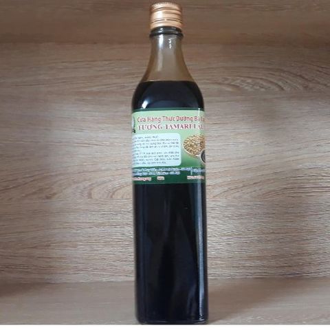 Tương Tamari Lâu Năm Bà Loan 500ml - Nước Chấm Nhật Bản Hữu Cơ Cho Món Ăn Đậm Đà, Không Gluten, Giàu Dưỡng Chất