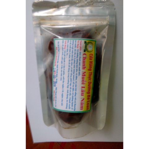 Chanh Muối Lâu Năm Bà Loan 200g - Hỗ Trợ Tiêu Hóa, Giảm Cảm Cúm, Trị Đờm Tự Nhiên, Thực Phẩm Bổ Sung Sức Khỏe