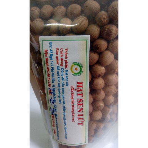 Hạt Sen Lứt Nguyên Hạt - Thực Phẩm Tự Nhiên Bổ Dưỡng, Ăn Kiêng, Trường Thọ từ Củ Sen và Ngó Sen