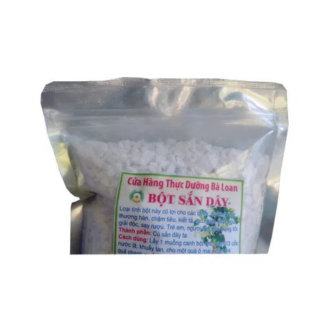 Bột Sắn Dây Nguyên Chất Bà Loan 1kg - Giải Khát Mát Lạnh, Tốt Cho Sức Khỏe, Thực Phẩm Hữu Cơ Cho Mùa Hè