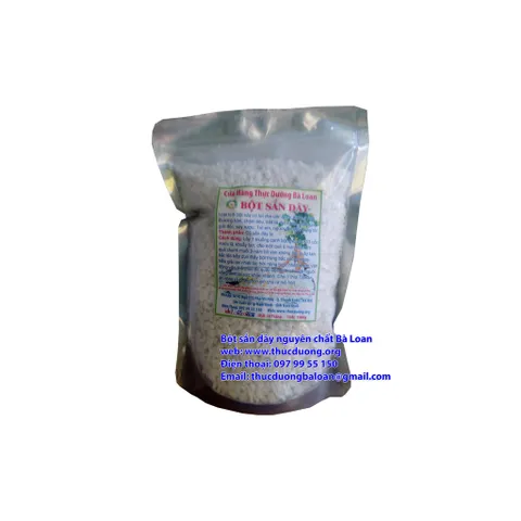 Bột Sắn Dây Nguyên Chất Bà Loan 1kg - Giải Khát Mát Lạnh, Tốt Cho Sức Khỏe, Thực Phẩm Hữu Cơ Cho Mùa Hè