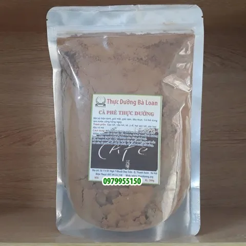 Cà Phê Thực Dưỡng 500g Bà Loan - Bột Cà Phê Dinh Dưỡng Dễ Tiêu Hóa Từ Gạo Lứt, Đậu và Hạt Kê, Hàng Chất Lượng Cao