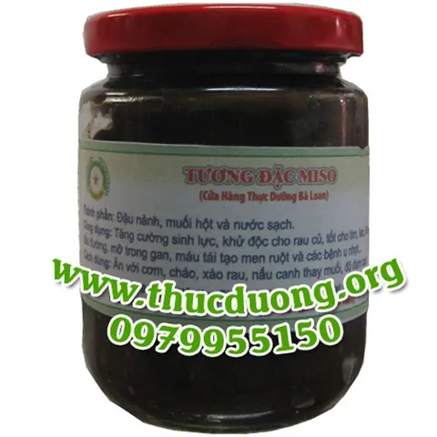Mi Sô Việt Thực Dưỡng Bà Loan 200g - Tương Miso Chính Gốc, Thực Phẩm Chay Tốt Cho Sức Khỏe, Giao Hàng Toàn Quốc