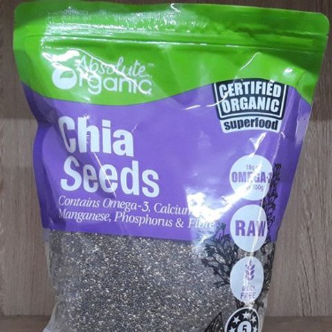 Hạt Chia Tím Úc 1kg - Dinh Dưỡng Hữu Cơ, Tốt Cho Sức Khỏe, Hỗ Trợ Tiêu Hóa Và Giảm Cân - Thực Dưỡng Bà Loan