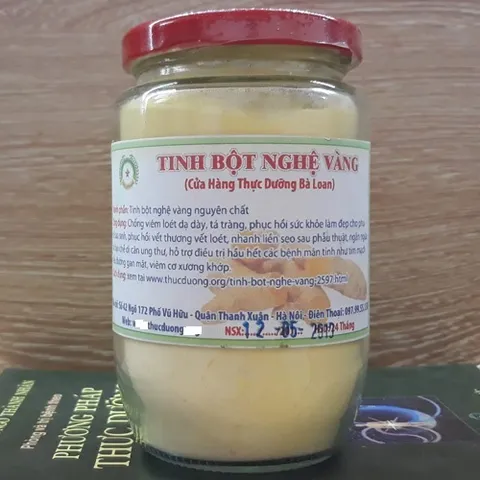 Tinh Bột Nghệ Vàng 200g Thực Dưỡng Bà Loan - Sản Phẩm Chức Năng Hỗ Trợ Sức Khỏe Tự Nhiên Chất Lượng Cao