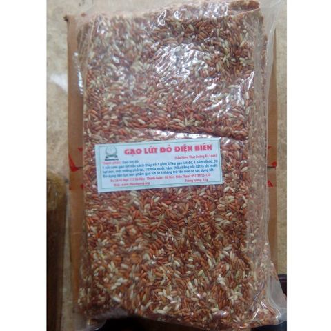 Gạo Lứt Đỏ Điện Biên Dẻo 3kg - Sản Phẩm Giảm Cân Thực Dưỡng Cao Cấp từ Bà Loan, Hỗ Trợ Sức Khỏe, Giàu Dinh Dưỡng