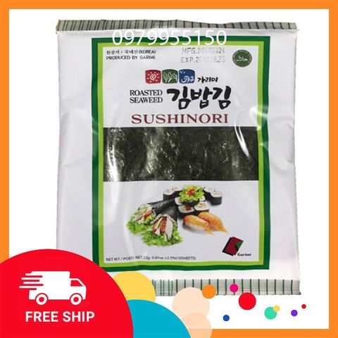 Rong Biển Cuộn Cơm 10 Lá Hàn Quốc Thực Dưỡng Bà Loan - Thực Phẩm Khô Sạch, Thực Đơn Healthy, Kimbap Ngon Miệng