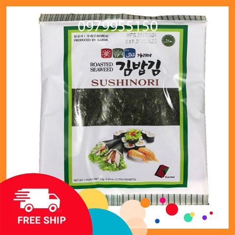 Rong Biển Cuộn Cơm 10 Lá Hàn Quốc Thực Dưỡng Bà Loan - Thực Phẩm Khô Sạch, Thực Đơn Healthy, Kimbap Ngon Miệng