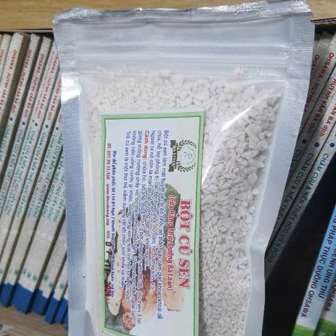 Tinh Bột Củ Sen 200g B.Ổ PH.ỔI - Thực Phẩm Khô Nguyên Chất Tốt Cho Sức Khỏe, Dinh Dưỡng Tiện Lợi Cho Mọi Gia Đình