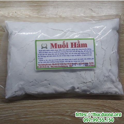 Muối Hầm Thực Dưỡng Bà Loan 2kg - Hàng Tiêu Dùng Sạch, Nguyên Chất, Dành Cho Sức Khỏe