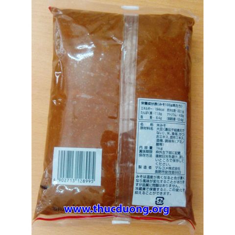 Miso Nhật Đỏ Tương Đặc 1kg - Nguyên Liệu Nấu Ăn Nhật Bản Hương Vị Umami Tuyệt Vời Cho Món Canh Và Sốt Salad