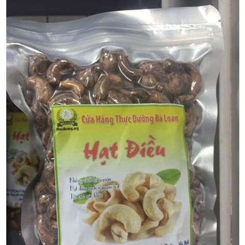 Hạt Điều Rang Muối Bà Loan 200g & 500g - Hương Vị Tự Nhiên Nguyên Chất Từ Bình Phước, An Toàn Cho Sức Khỏe, Ăn Vặt Tuyệt Hảo