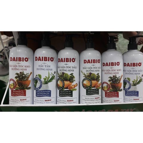 Dầu tắm gội dưỡng sinh Daibio 500ml đạng Gel