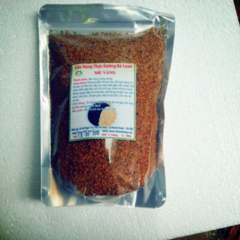 Mè Vàng 500g - Vừng Vàng Rang Giòn, Tự Nhiên, Giúp Hỗ Trợ Sức Khỏe và Thải Độc, Không Chất Bảo Quản