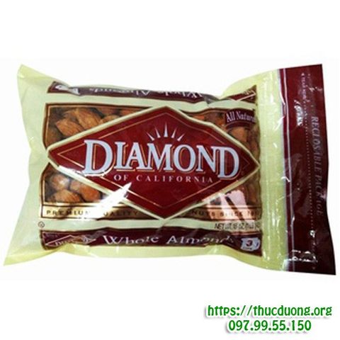 Hạt hạnh nhân rang bơ 500g Mỹ Thực Dưỡng Bà Loan