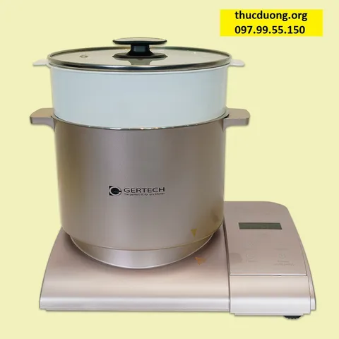 Máy Xay Nấu Sữa Hạt Độ Ồn Thấp Kết Hợp Nồi Nấu GERTECH-006