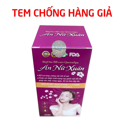 An Nữ Xuân giúp làm đẹp da, tăng cường nội tiết tố nữ, ổn định kinh nguyệt - 30 viên 277044