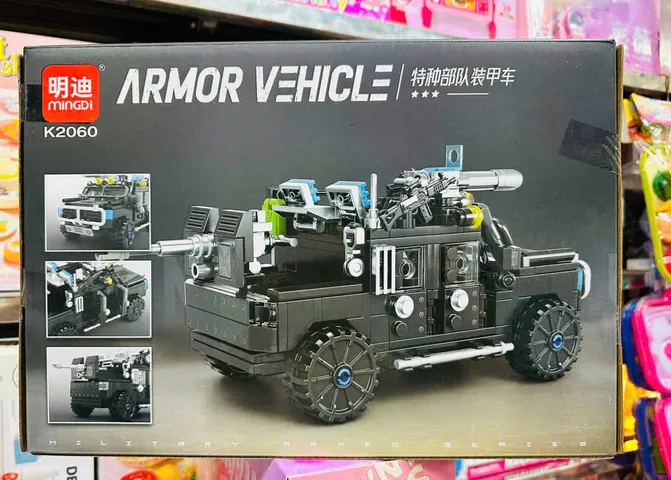 Đồ Chơi Lắp Ráp Mô Hình Xe Ô Tô SWAT MINGDI K2060 K2061 - Đồ Chơi Lego Phát Triển Tư Duy Cho Trẻ Em Từ 6 Tuổi Trở Lên