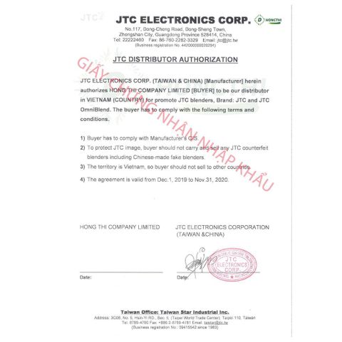 Nắp Cối Máy Xay Sinh Tố JTC Omniblend 1.5 Lít - Nhựa Polycarbonate Chính Hãng, Bảo Vệ An Toàn cho Thực Phẩm