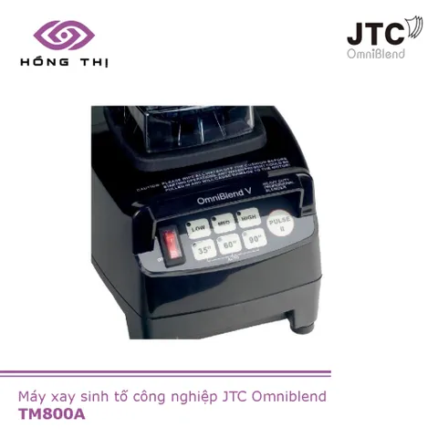 Máy Xay Sinh Tố Công Nghiệp JTC OmniBlend V TM-800A 1200W - Xay Đá, Rau Củ, Trái Cây Nhanh Chóng - Nhập Khẩu Chính Hãng