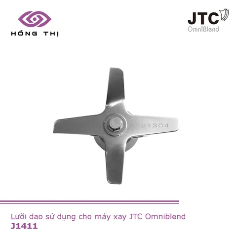 Lưỡi dao máy xay sinh tố JTC OmniBlend bằng thép không gỉ lưỡi dao 6 cánh - Nhập khẩu chính hãng
