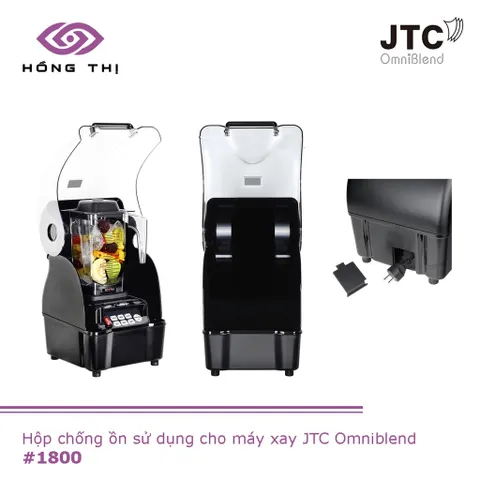 Combo Hộp Chống Ồn và Que Khuấy Máy Xay Sinh Tố JTC OmniBlend - Tặng Phụ Kiện Tháo Lưỡi Dao Chất Lượng Cao