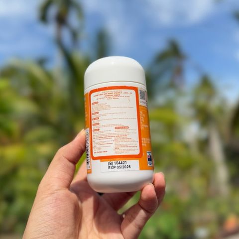 [Nhập khẩu chính ngạch] Hỗ trợ tăng đề kháng Nature’s Way Kids Smart Vitamin C + Zinc + D3 Chewable 75 viên - dii.