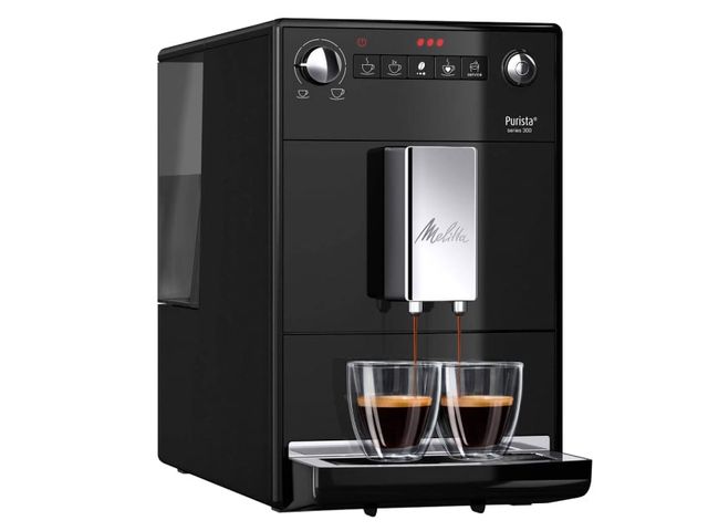 Máy Pha Cà Phê Tự Động Melitta Purista - Espresso Hương Thơm, Nhỏ Gọn, Điều Chỉnh Độ Mạnh & Ứng Dụng Melitta Companion