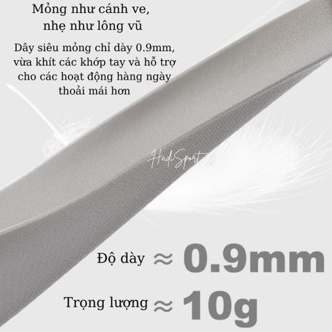 Băng Cổ Tay Lining Mỏng Nhẹ Hỗ Trợ Phục Hồi Chấn Thương - Bảo Vệ Khớp Cổ Tay Chất Liệu Thoáng Khí, Nhiều Màu Sắc