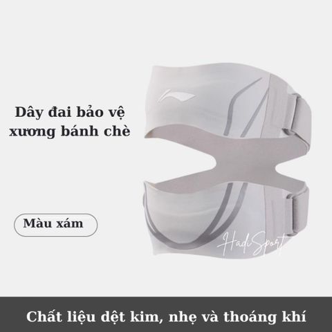 Đai Bảo Vệ Xương Bánh Chè Lining Mỏng Nhẹ, Thoáng Khí, Chống Trượt - Bảo Vệ Gối Chuyên Dụng cho Thể Thao, Mã LDEU243
