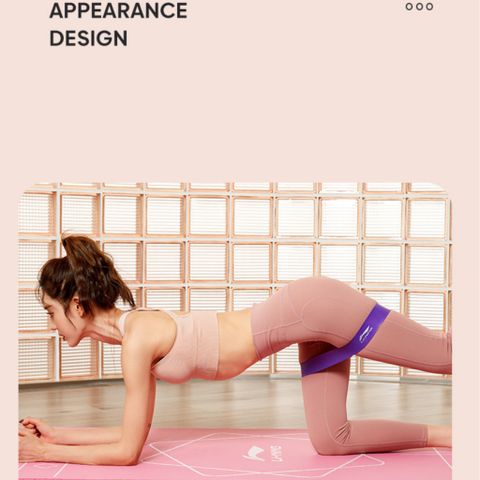 Dây Kháng Lực Mini Band Lining Cao Su Tập Mông Đùi - Dụng Cụ Tập Gym Yoga Cho Nam Nữ, Độ Dẻo Cao, Màu Sắc Đẹp