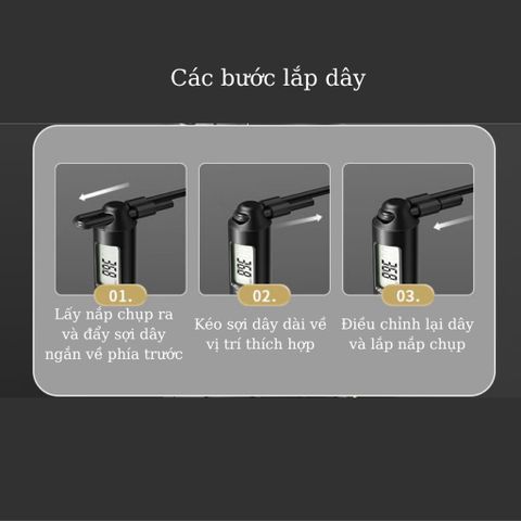 Dây Nhảy Đếm Bước LI-NING Điều Chỉnh Cho Trẻ Em & Người Lớn - Dây Nhảy Thể Thao Chống Trượt Có Màn Hình Điện Tử LJST847