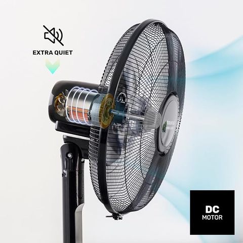 Quạt Đứng Taurus Boreal 16CR Silence - 40cm, 12 Tốc Độ, Điều Khiển Từ Xa, Hẹn Giờ, Ổn Định cho Không Gian Yên Tĩnh